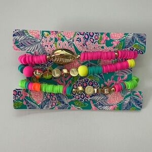 Lilly Pulitzer Neon Bracelet Set